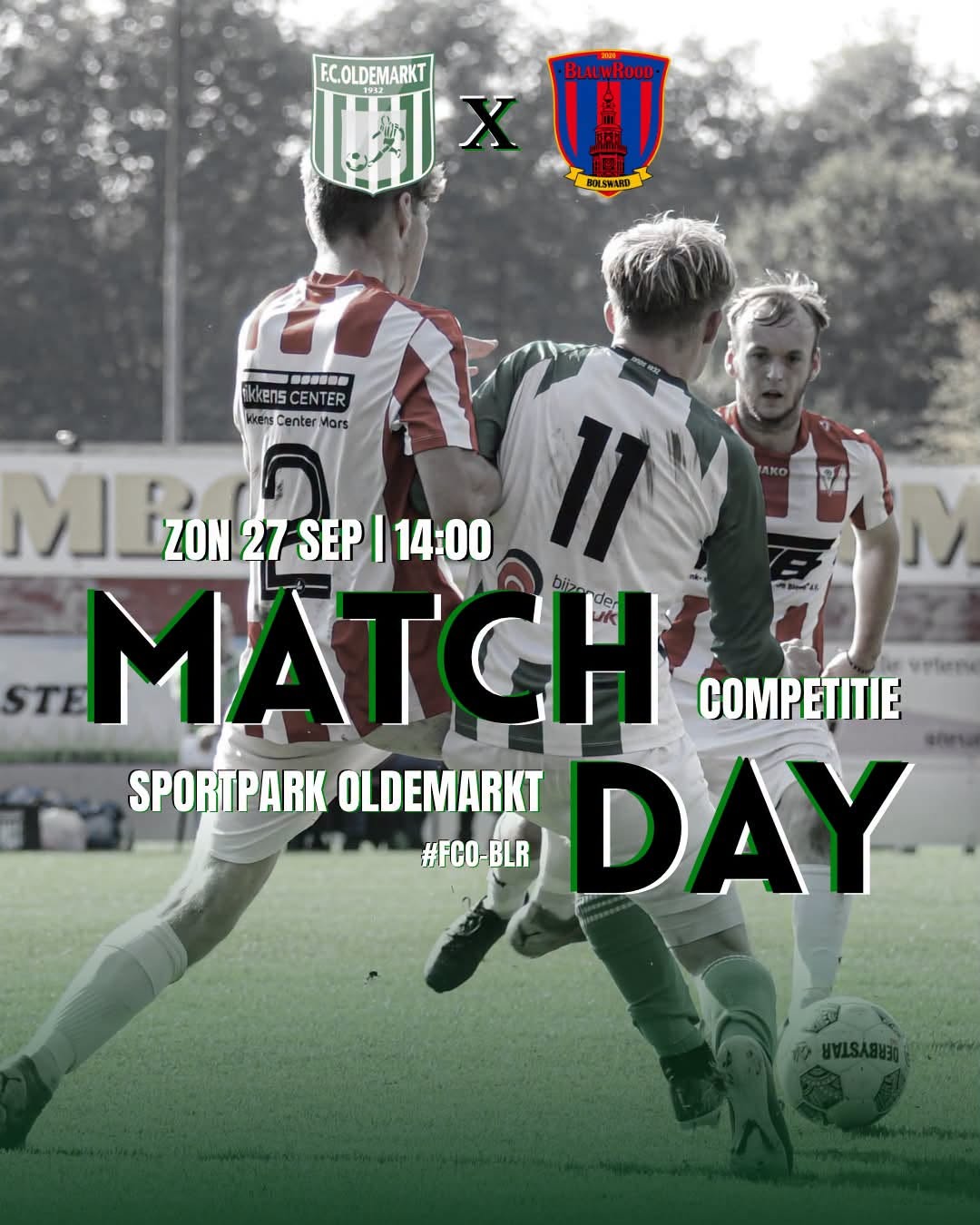 Super Sunday met Blauw Rood op bezoek